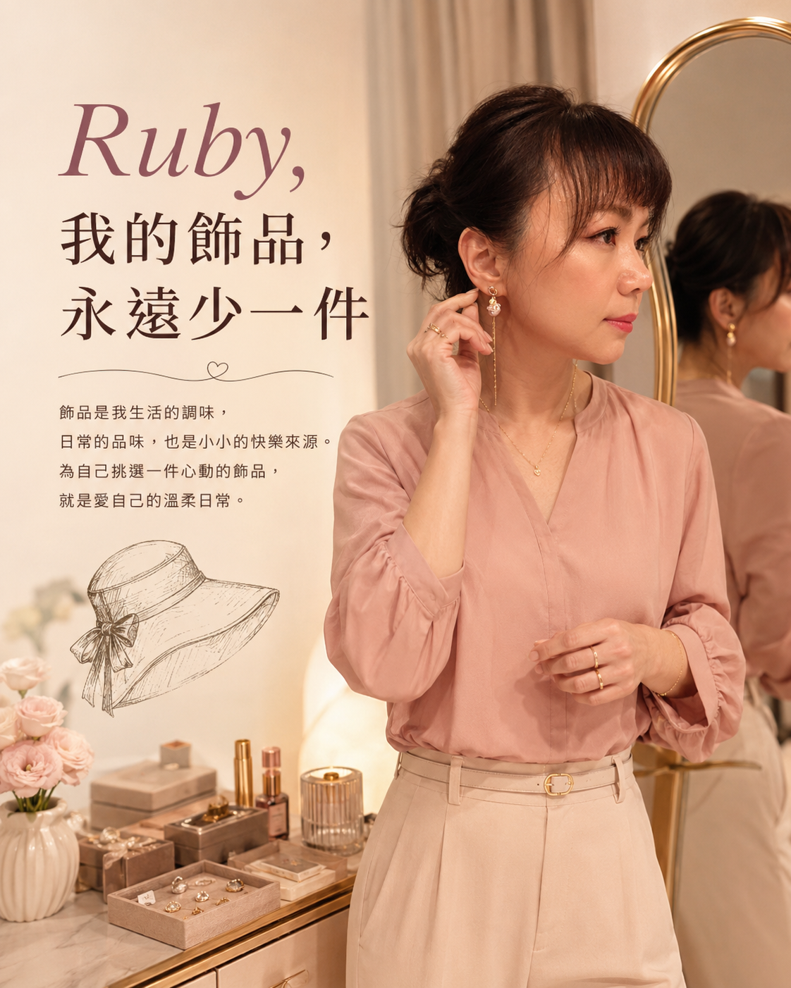 Ruby， 我和我的飾品， 永遠少一件
