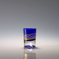 tajimaglass 金箔富士山冷酒杯 Kinpaku Fuji Reishu Glass