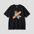 Rakuink official 膠帶雪納瑞圖案T恤 Tape Schnauzer Graphic T-Shirt