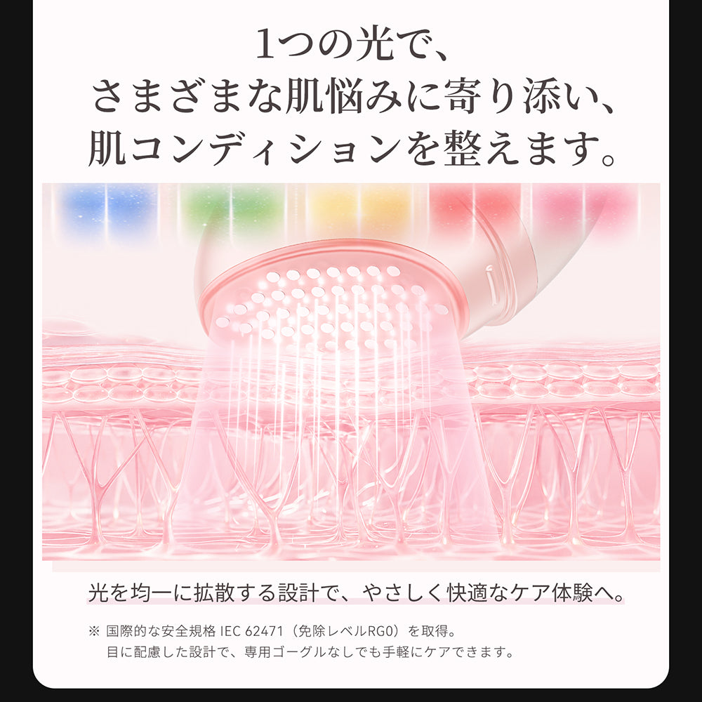 ANLAN Rose Lumi LED美顏儀 粉光全方位護膚