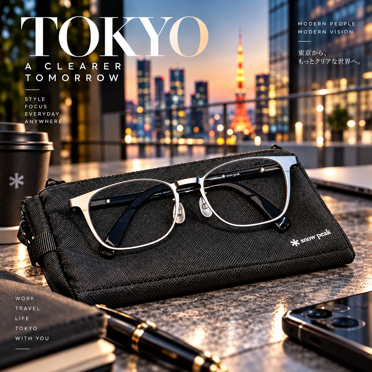 JINS 眼鏡 x Snowpeak