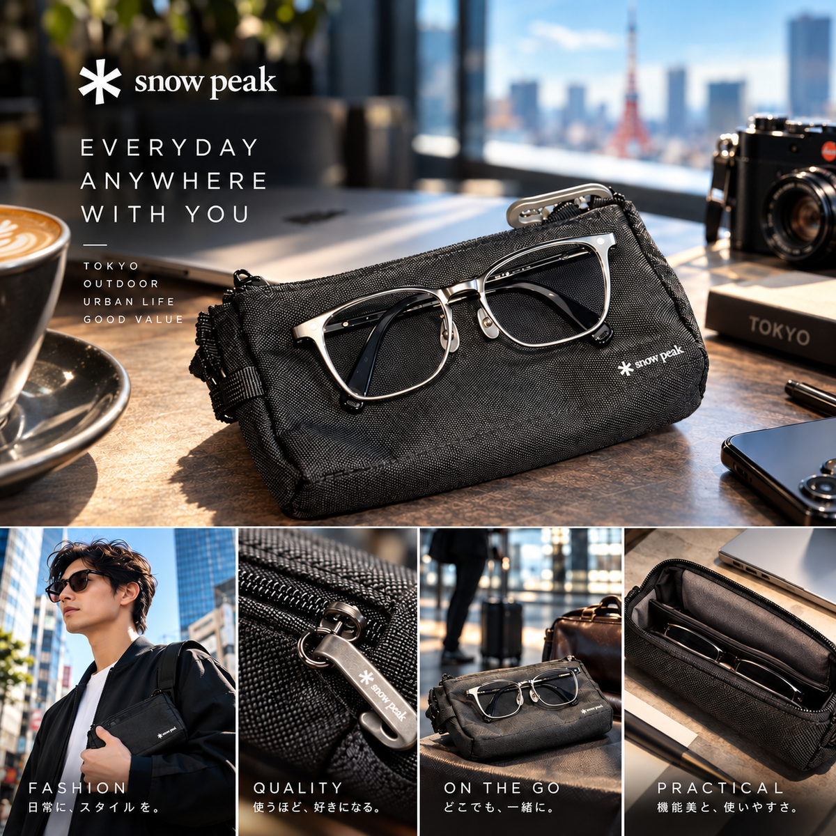 JINS 眼鏡 x Snowpeak
