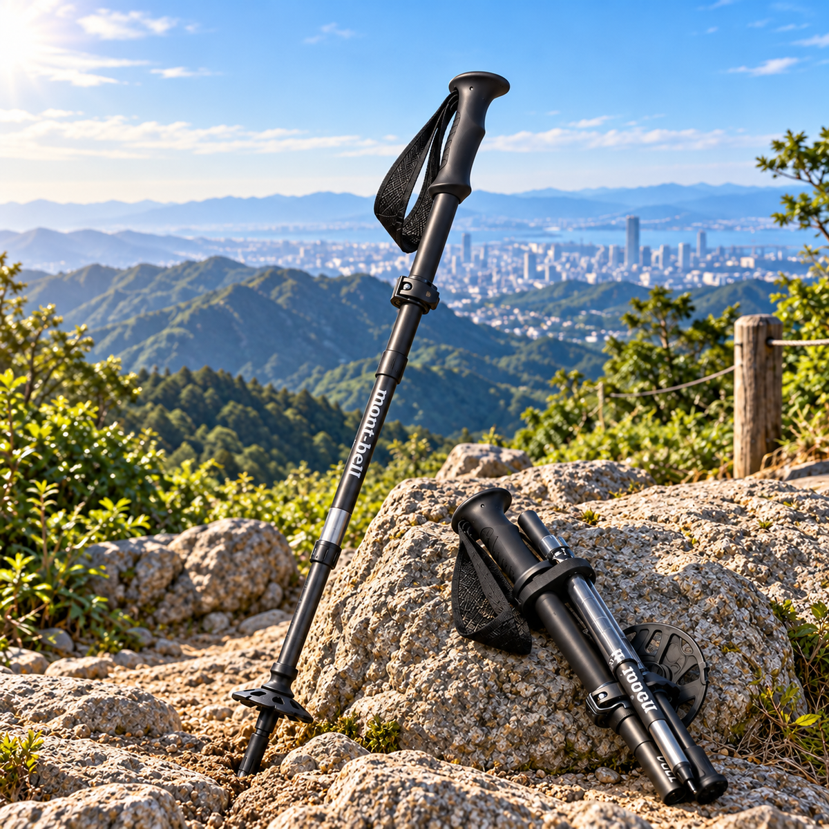 mont-bell 登山折疊手杖 Alpine Folding Pole 130