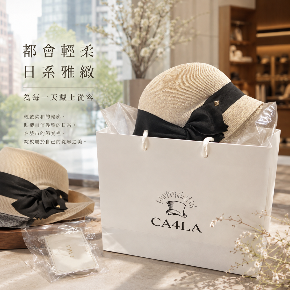 CA4LA AMIKA2 寬簷帽