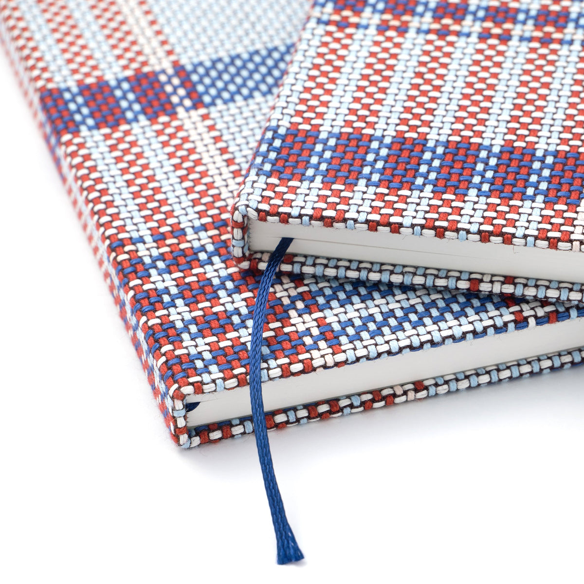 Kakimori A5 Notebook — Bishu Red Plaid 尾州格紋筆記本