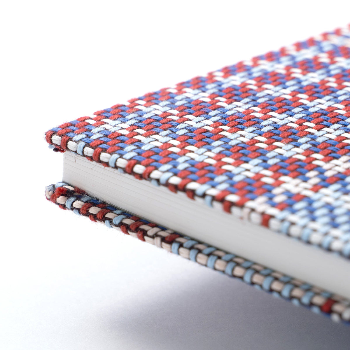 Kakimori A5 Notebook — Bishu Red Plaid 尾州格紋筆記本