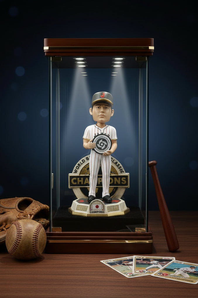 2023 WBC 大谷翔平冠軍 MVP 紀念搖頭娃娃