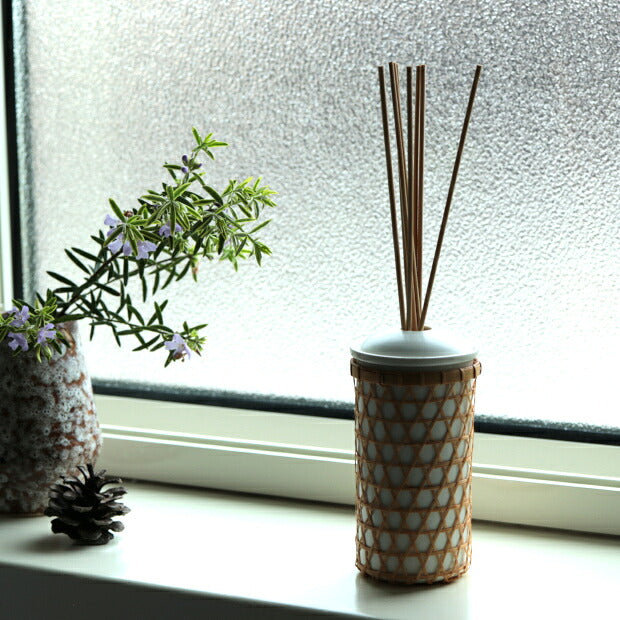 京都 公長齋小菅 擴香瓶 六つ目(六目紋)