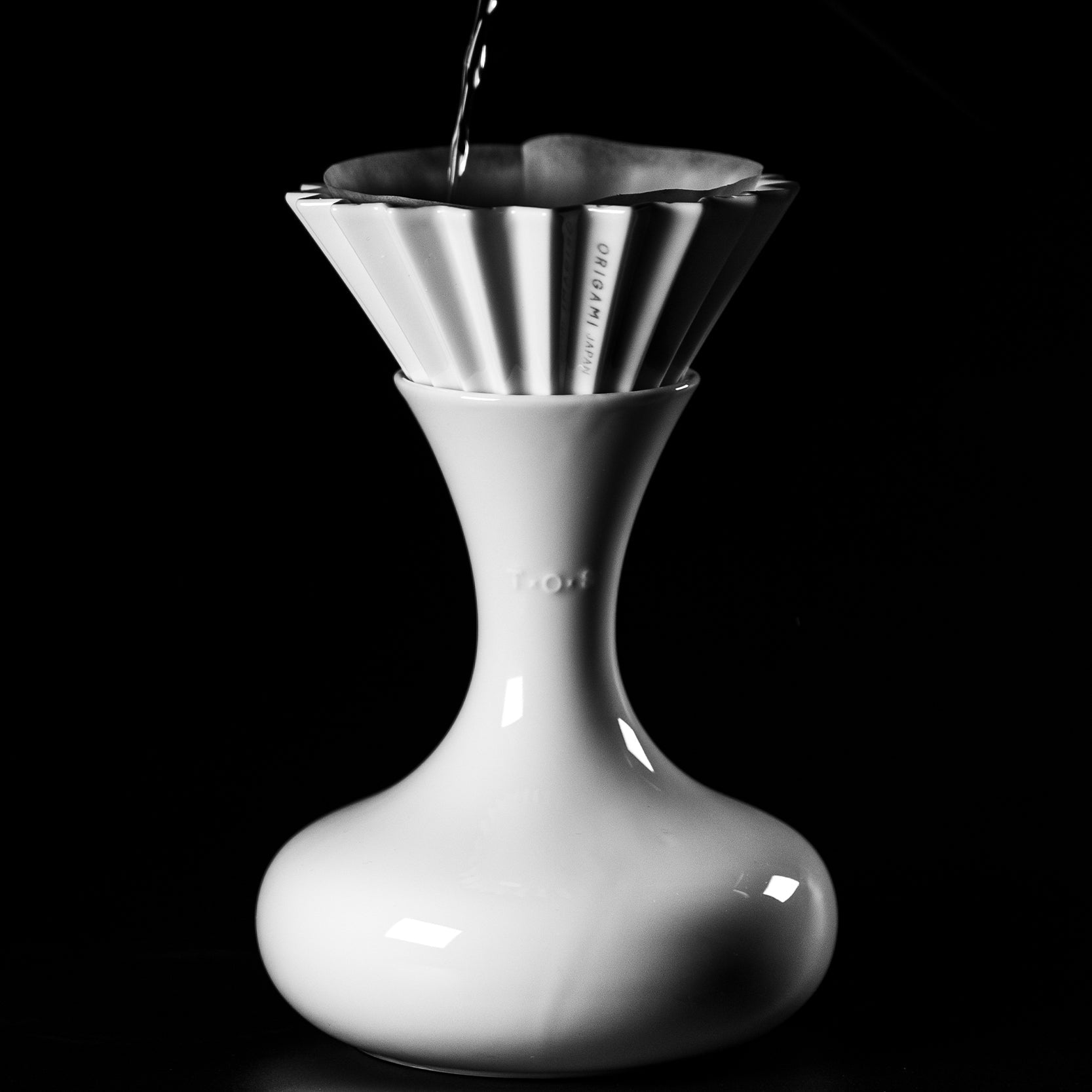 ORIGAMI TOS Aroma Carafe designed by SIBARIST 香氣醒咖啡器